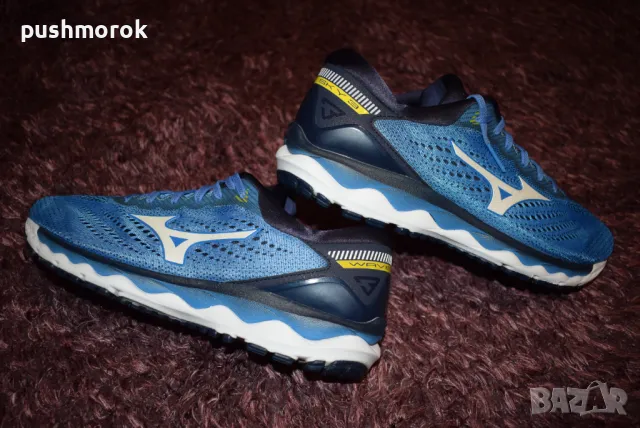 MIZUNO Wave Sky 3 – размер 45, снимка 9 - Маратонки - 47248668