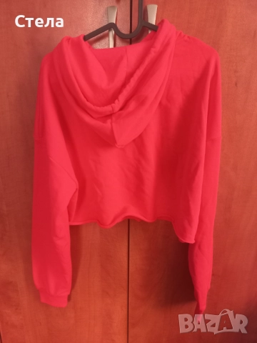 Terranova кроп скъсен суитчър, РАЗЛИЧНИ ЦВЕТОВЕ, дамски, детски, за момиче, сив, нов, с етикет, снимка 7 - Суичъри - 47134658