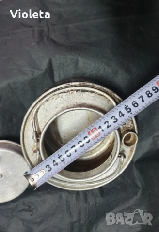 Много стар войнишки чайник., снимка 5 - Антикварни и старинни предмети - 53334969