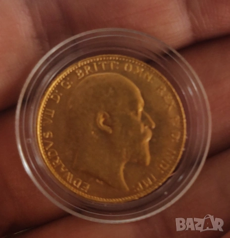 Суверен 1909г. Едуард VII