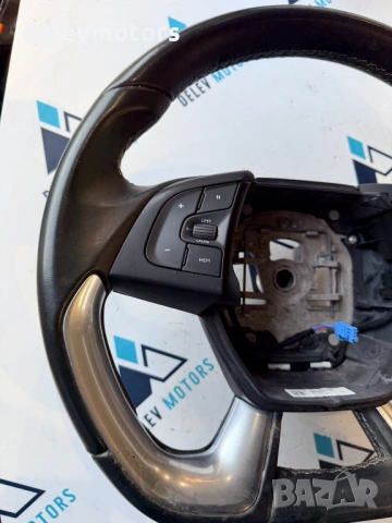 98002842ZD кожен мултифункционален волан от Citroen DS5 2.0 BlueHDi 180 кс., двигател AHW (DW10FC), снимка 2 - Части - 53899860