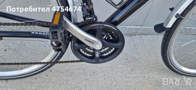 Дамски алуминиев велосипед BOCAS колело 28", снимка 3 - Велосипеди - 53796028