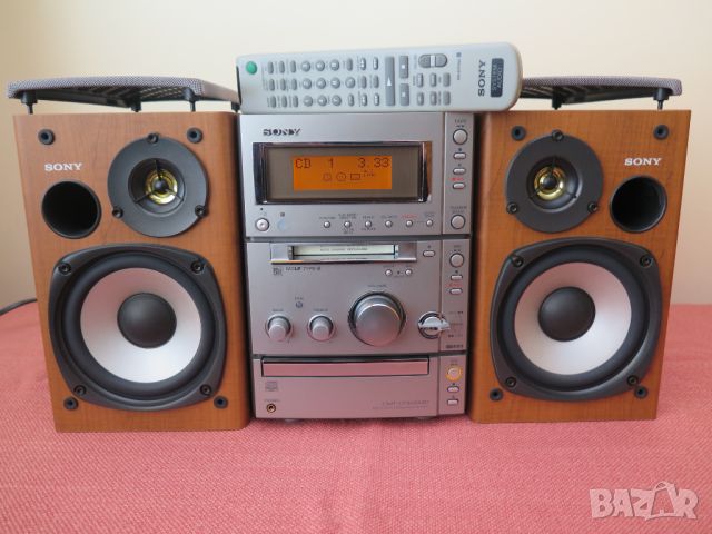 Sony CMT-CP505MD,с мини диск MDLP, снимка 4 - Аудиосистеми - 45266554