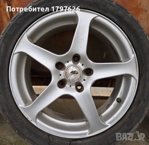 Джанти AEZ 17 5x120, снимка 5 - Гуми и джанти - 49708424