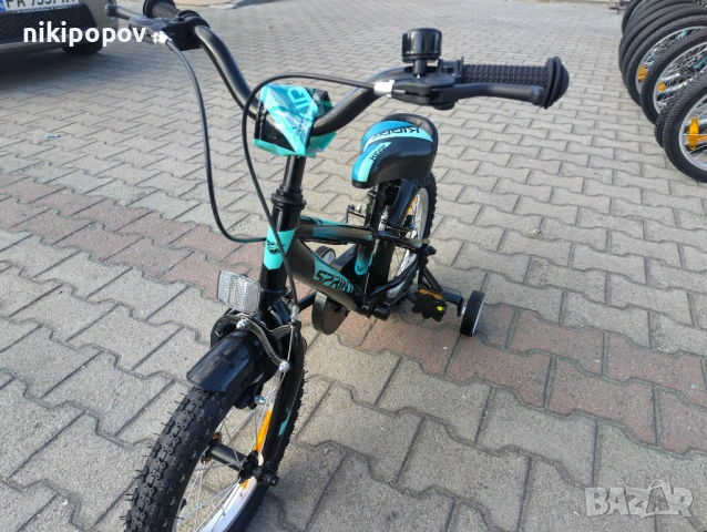 SPRINT Велосипед 14" CASPER черен, снимка 8 - Велосипеди - 53759125