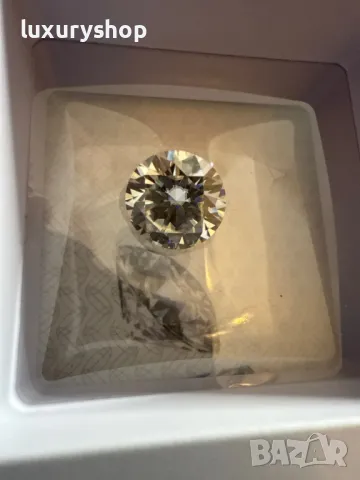 ПРОМО! Диамант Лаб - М, 2 карата, сертификат, луксозна кутия - БЕЗПЛАТНА ДОСТАВКА!, снимка 6 - Романтични подаръци - 50360328