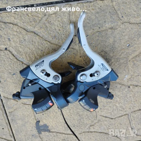 27 скорости команди за велосипед колело Shimano deore lx, снимка 1 - Части за велосипеди - 47254895