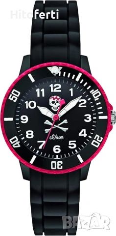 Детски кварцов аналогов часовник s.Oliver SO-2588-PQ