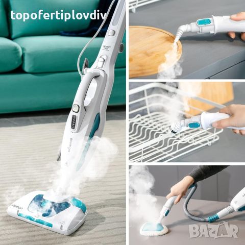 Парочистачка Stemoo Double Steam Mop,Гаранция, снимка 2 - Парочистачки и Водоструйки - 46781389