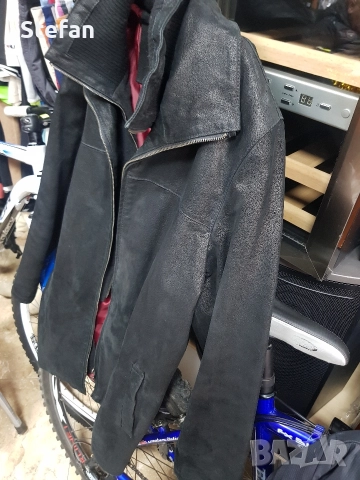мъжко палто обърната кожа, снимка 3 - Якета - 52874474