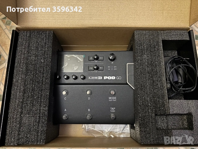 Line6 Pod Go - Ефект за китара, снимка 3 - Китари - 53180025