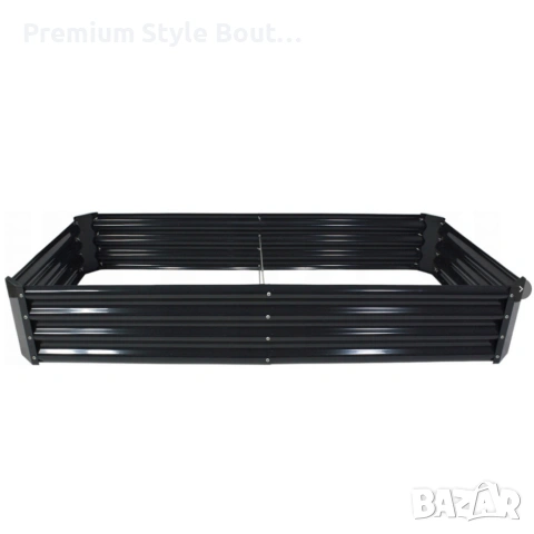 Леха за зеленчуци и цветя - елегантно решение за всяка градина - антрацит, снимка 7 - Други стоки за дома - 53592422