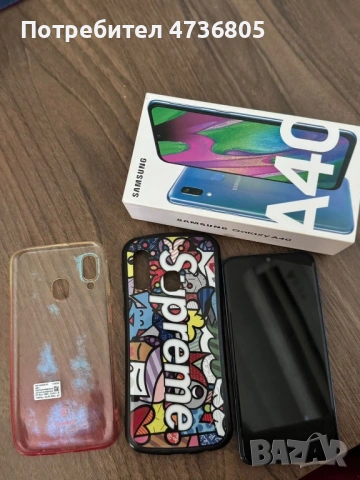 Samsung A40 64GB Blue, снимка 2 - Samsung - 53465404