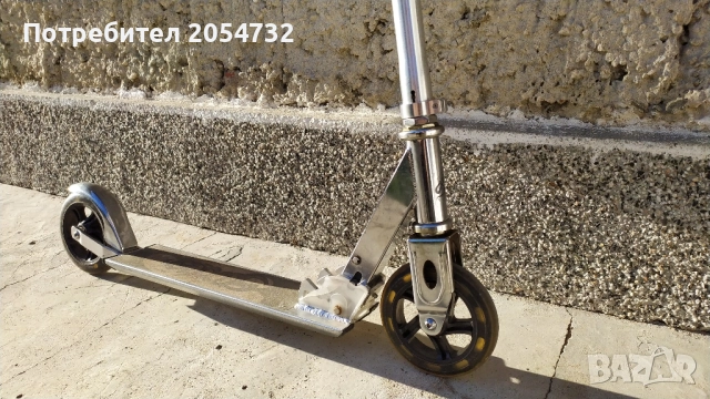 Сгъваема тротинетка с крачна спирачка, снимка 15 - Скейтборд, ховърборд, уейвборд - 51513925