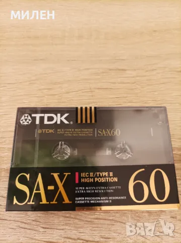 Tdk SA-X Аудио касета, снимка 8 - Аудио касети - 48075665