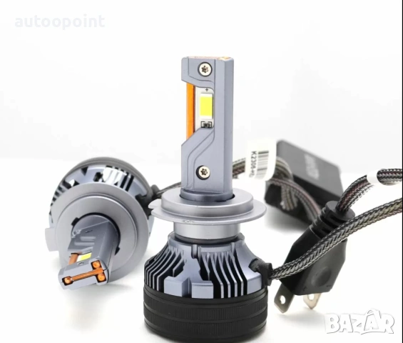 Лед крушки - Led система H7 Streetech модел STN1 за фарове - 170 000 Лукса, 65W - Canbus 6000K , снимка 3 - Аксесоари и консумативи - 53981680