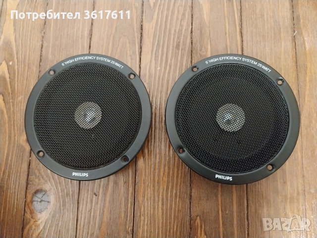 Ретро колони Philips, колонки за автомобил, снимка 3 - Аксесоари и консумативи - 53512817