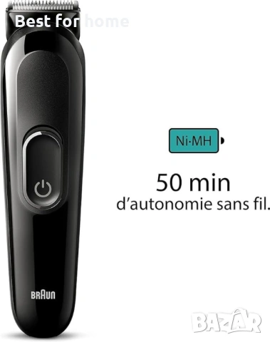 Тример Braun MGK3420 Series 3 All-in-One, комплект 6 в 1 за брада, коса и други зони, снимка 4 - Тримери - 53785725