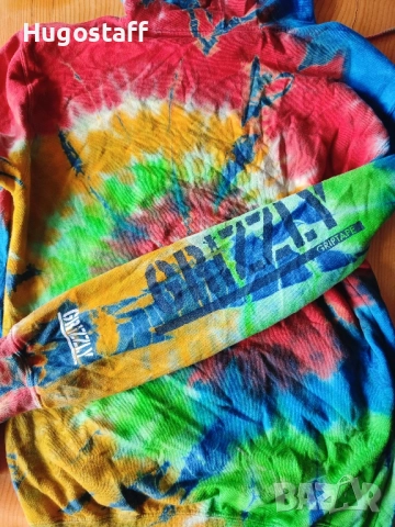 GRIZZLY griptape The Bear Hoodie суитчър качулка скейтборд горнище худи М,Л, снимка 5 - Спортни дрехи, екипи - 52084123