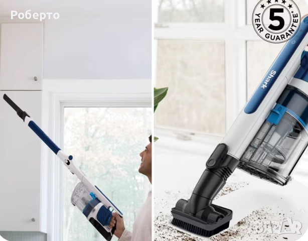 Вертикална прахосмукачка 2in1 Shark IZ380EU PowerPro , снимка 3 - Прахосмукачки - 52905786