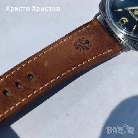 Мъжки луксозен часовник Panerai Radiomir Firenze , снимка 4 - Мъжки - 47191627