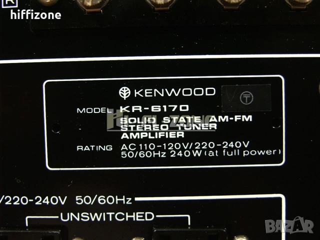 Ресивър   Kenwood kr-6170 , снимка 12 - Ресийвъри, усилватели, смесителни пултове - 54053961