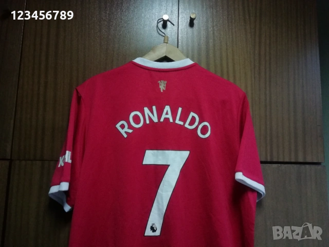 Manchester United Ronaldo Adidas оригинална тениска фланелка Роналдо Манчестър Юнайтед 3XL-4XL, снимка 3 - Тениски - 53431588