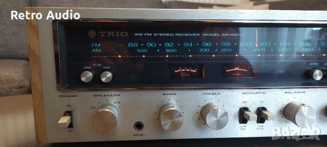 Kenwood TRIO 6600 ресийвър, снимка 6 - Ресийвъри, усилватели, смесителни пултове - 46261726