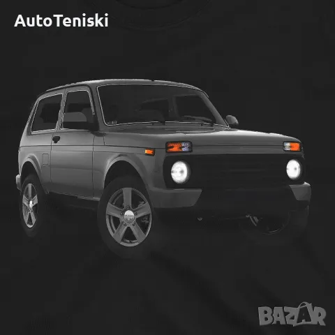 Lada Niva Тениска ВАЗ 4x4 Лада, снимка 2 - Тениски - 47917763