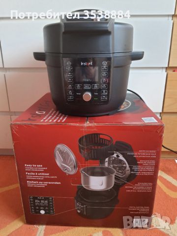 Продавам Мултикукър + Еър Фрайер Instant Pot Duo Crisp, снимка 6 - Мултикукъри - 46749780