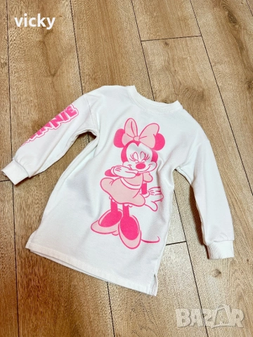 Рокля Disney Minnie Mouse Cool Club, размер 98-104см, снимка 2 - Детски рокли и поли - 53156764