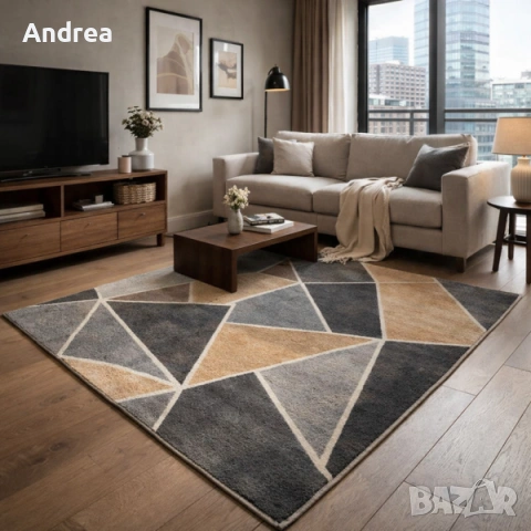 модерен килим с 3D ефект 120смх160см, снимка 5 - Килими - 54193392