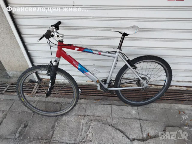 26 цола алуминиев велосипед колело размер 46, 27 скорости Shimano deore lx, rock shox, truvativ , снимка 1 - Велосипеди - 49095566