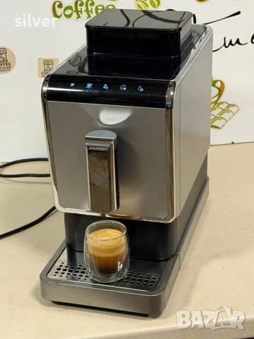Кафемашина кафе автомат Tchibo с гаранция, снимка 4 - Кафемашини - 53265680