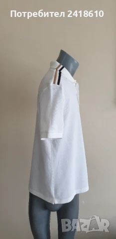 Hugo Boss Phillipson 108 Pique Cotton Slim Fit Mens Size M НОВО! ОРИГИНАЛНА Тениска!, снимка 4 - Тениски - 50463733