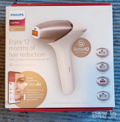 Фотоепилатор IPL Philips Lumea Series 9900 BRI977/00, снимка 2 - Епилатори - 52397639