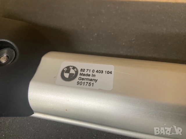 Оригинални релси за BMW E90 E87 E81, напречни греди, багажник (БМВ), снимка 9 - Аксесоари и консумативи - 50939678