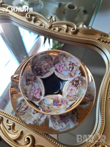 Колекционерска чаша с чинийка , снимка 3 - Други ценни предмети - 53743868
