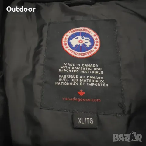 Мъжки елек Canada Goose Down Vest, размер XL/L, снимка 5 - Спортни дрехи, екипи - 48436545