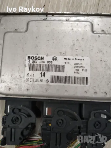 Компютър двигател за Citroen Xsara Picasso , 9637839580 / Bosch 0 261 206 633., снимка 2 - Части - 47175183