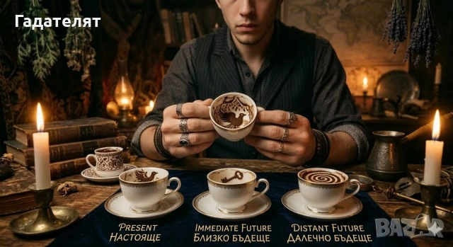 ​☕ Тайните на чашата: Детайлно гледане на кафе ☕