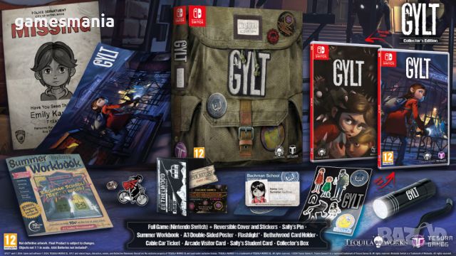 [Nintendo Switch] ! СУПЕР цена ! Gylt - Collector's Edition, снимка 1 - Игри за Nintendo - 45993965