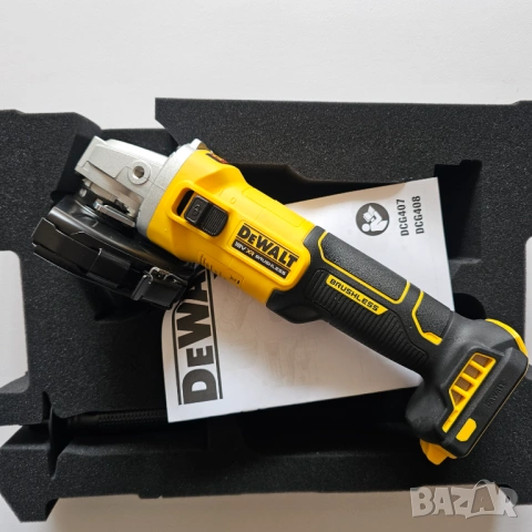 Dewalt DCG407 125mm безчетков ъглошлайф НОВ