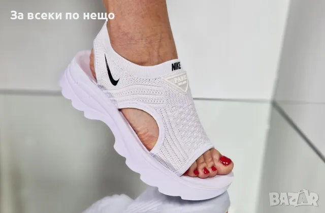 Nike Дамски Бели Сандали Найк Код P594, снимка 6 - Сандали - 50427701