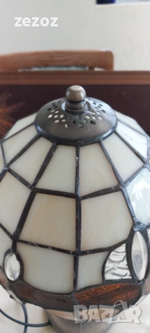Настолна лампа в стил Тифани, снимка 5 - Настолни лампи - 52321961