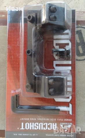 Моноблок Leapers 30мм, за лястовича опашка 11-13 мм, снимка 3 - Въздушно оръжие - 53471487