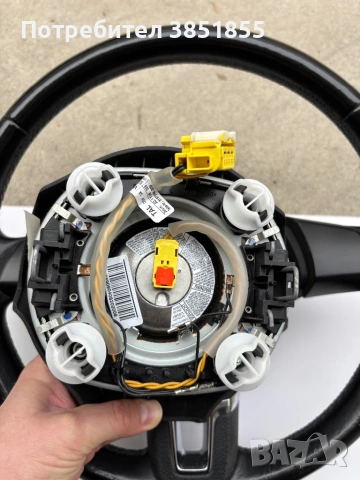 Волан с Air Bag за VW Golf 6/Golf Plus/Tiguan/ Polo 6R, снимка 7 - Части - 53695296