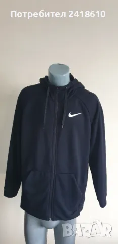 Nike Full Zip Hoodie Mens Size L ОРИГИНАЛ! Мъжки Суитшърт!, снимка 10 - Спортни дрехи, екипи - 48706357