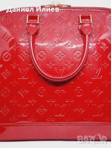 Louis Vuitton Alma Red дамска чанта , снимка 3 - Чанти - 45233344