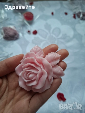 Бюджетни красиви глицеринови хипоалургенни сапунчета, снимка 11 - Декорация за дома - 53348499